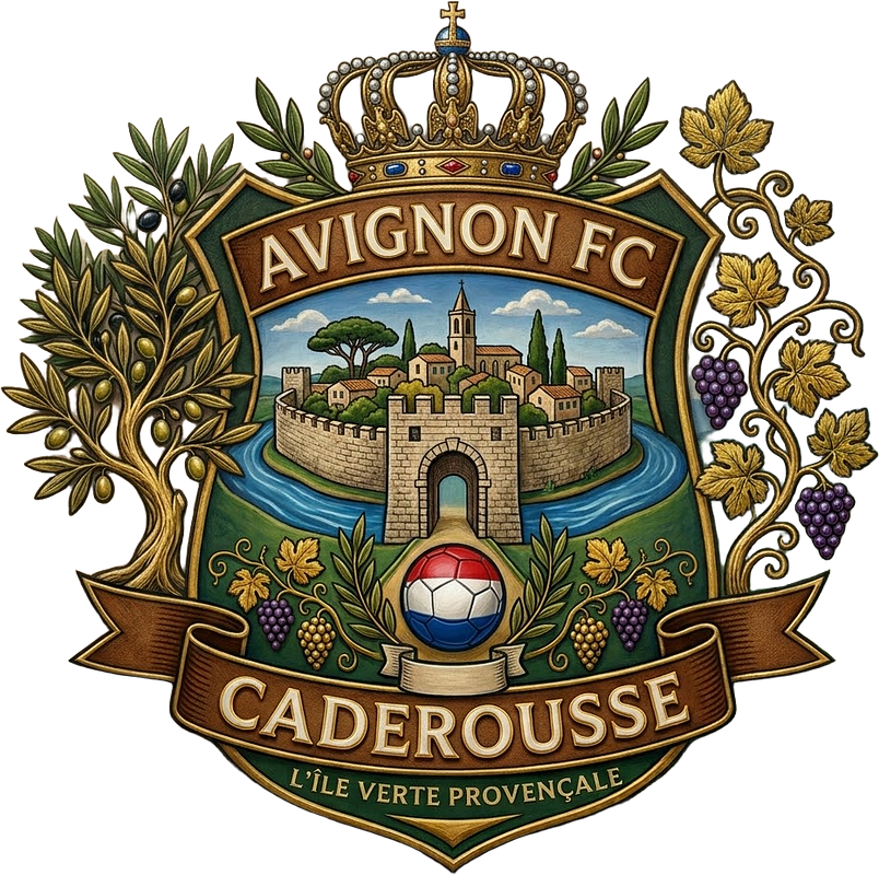 Avignon FC Caderousse emblem